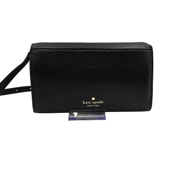 Kate Spade Marti Leather Flap Wallet Crossbody - Picture 2 of 9